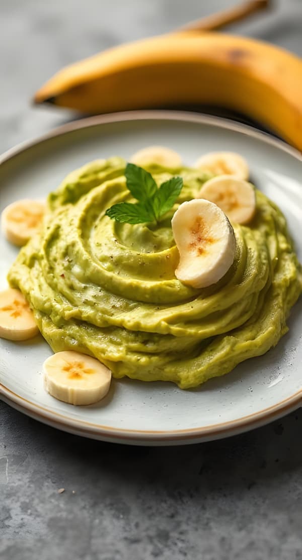 Creamy Avocado Banana Mash