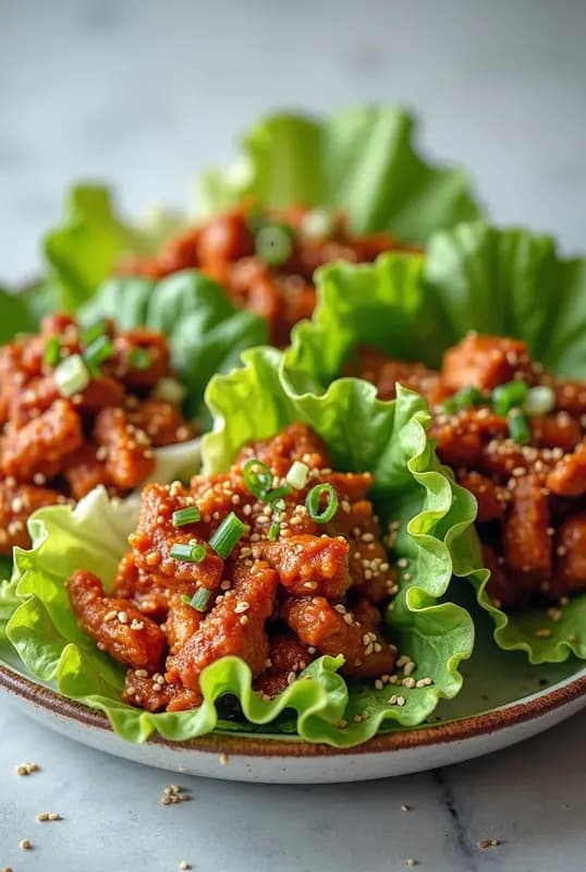 gochujang-chicken-lettuce-wraps
