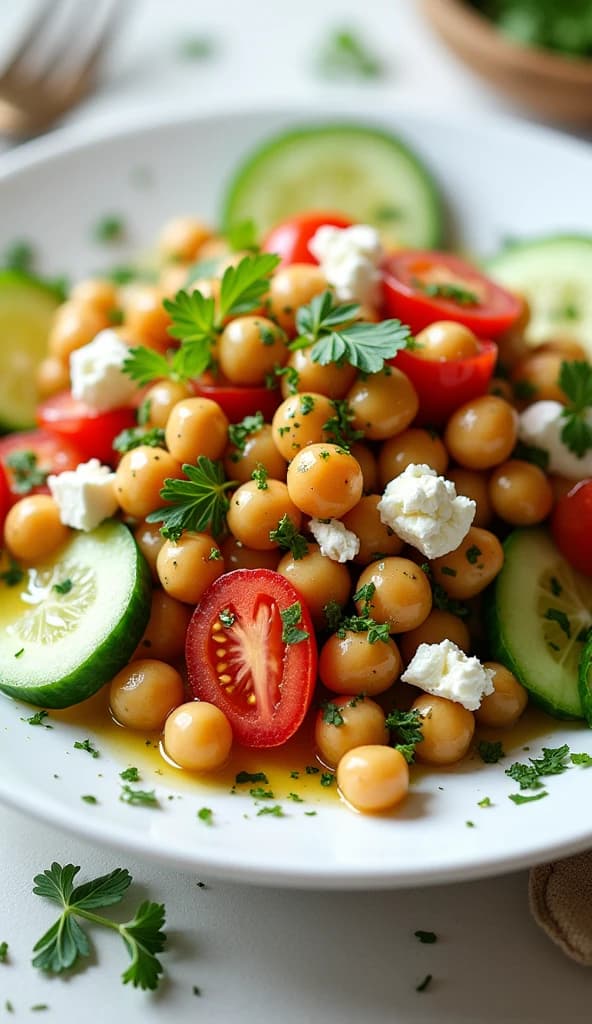 Mediterranean Chickpea Salad