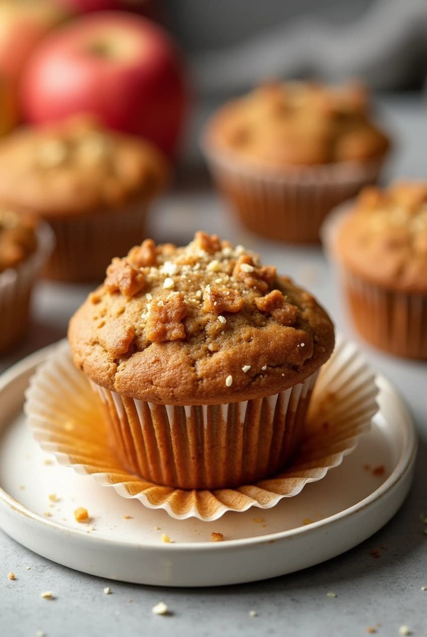 Sweet Apple and Carrot Muffins