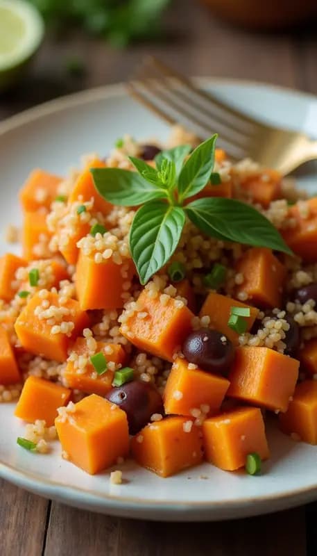 American Sweet Potato & Quinoa Bowl