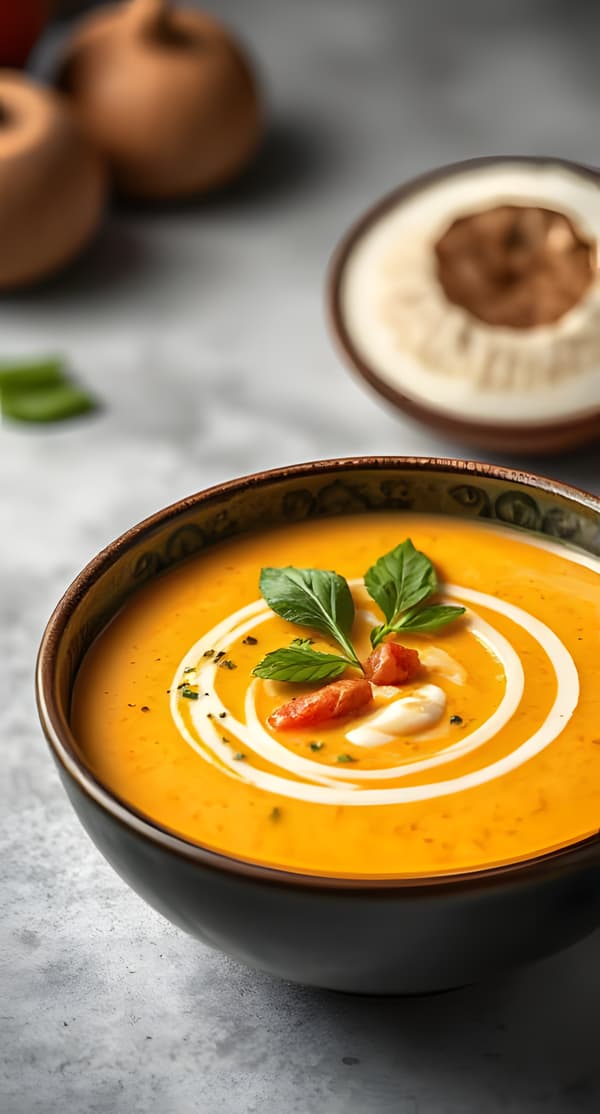 Thai Coconut Curry Soup