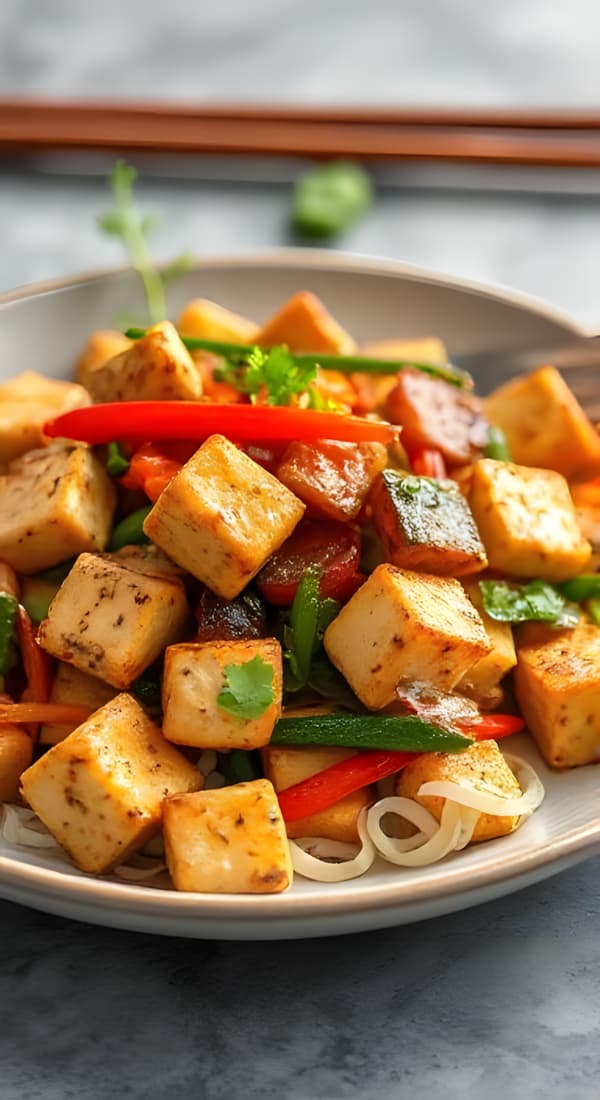 Vegetable Stir-Fry with Tofu